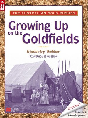 cover image of The Australian Gold Rushes: Growing Up on the Goldfields